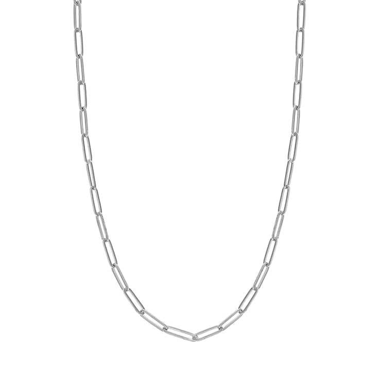 KIKICHIC - Wholesale Link & Chain Necklace - Oval Link Paper Clip Necklace7