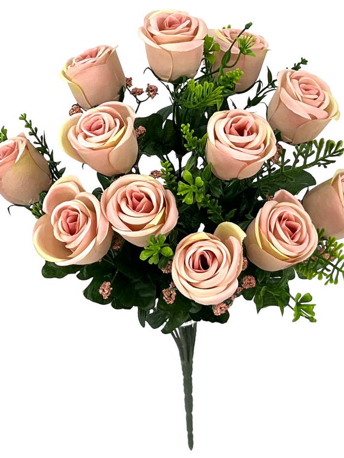 R.BUDS X12 PINK 40cm for wholesale by Aguilar Málaga