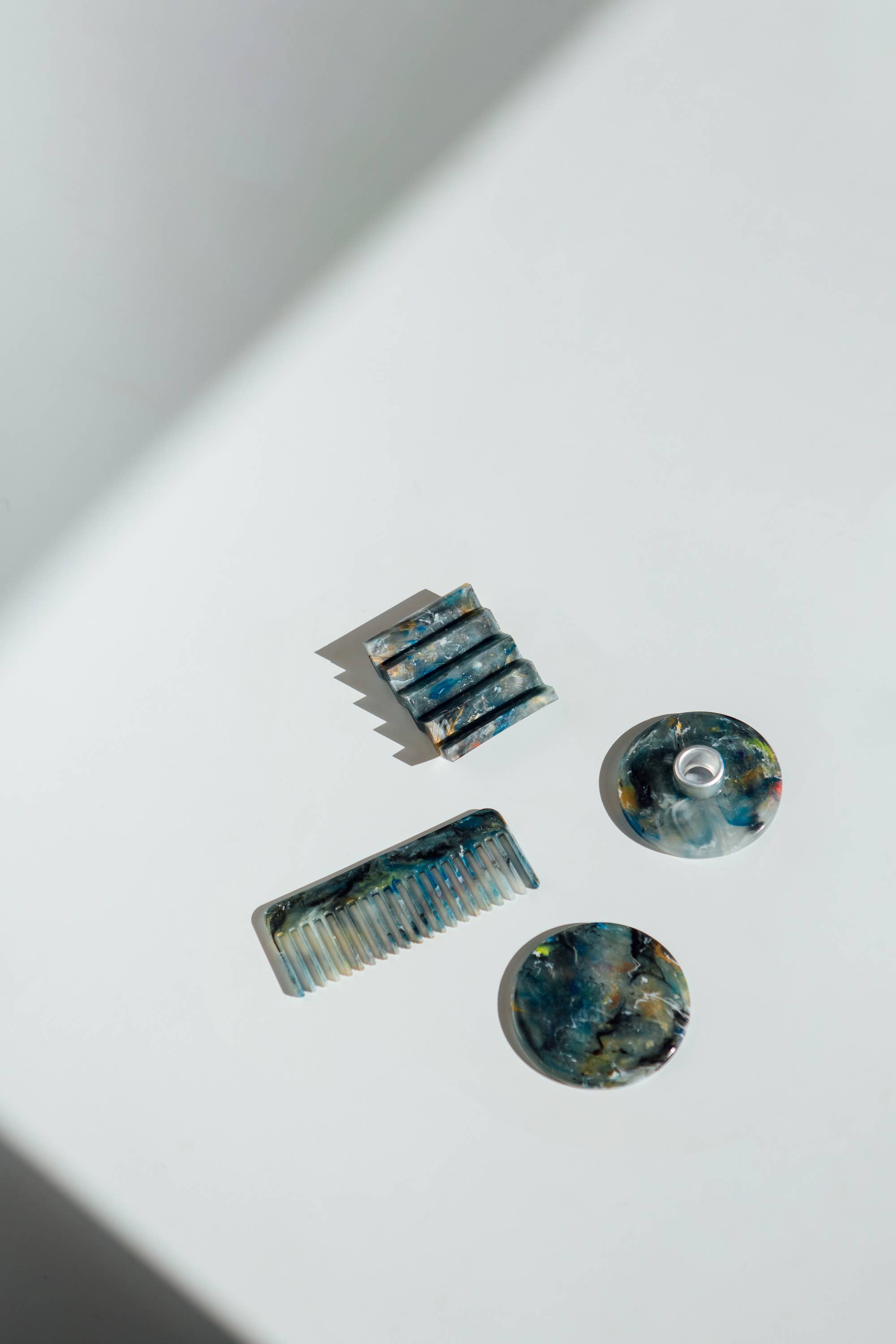 Müll Club - Wholesale Candle Holder - ‘Marble’ Recycled Plastic Candle Holder4