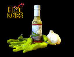 Parker Family Foods, LLC - Wholesale Hot sauce - Angry Goat Pepper Co - Blistered Shishito & Garlic Hot Sauce