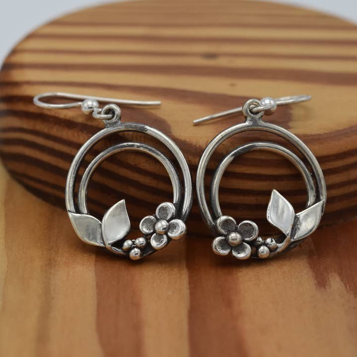 Flowering Circles for wholesale by Three pines fine jewelry