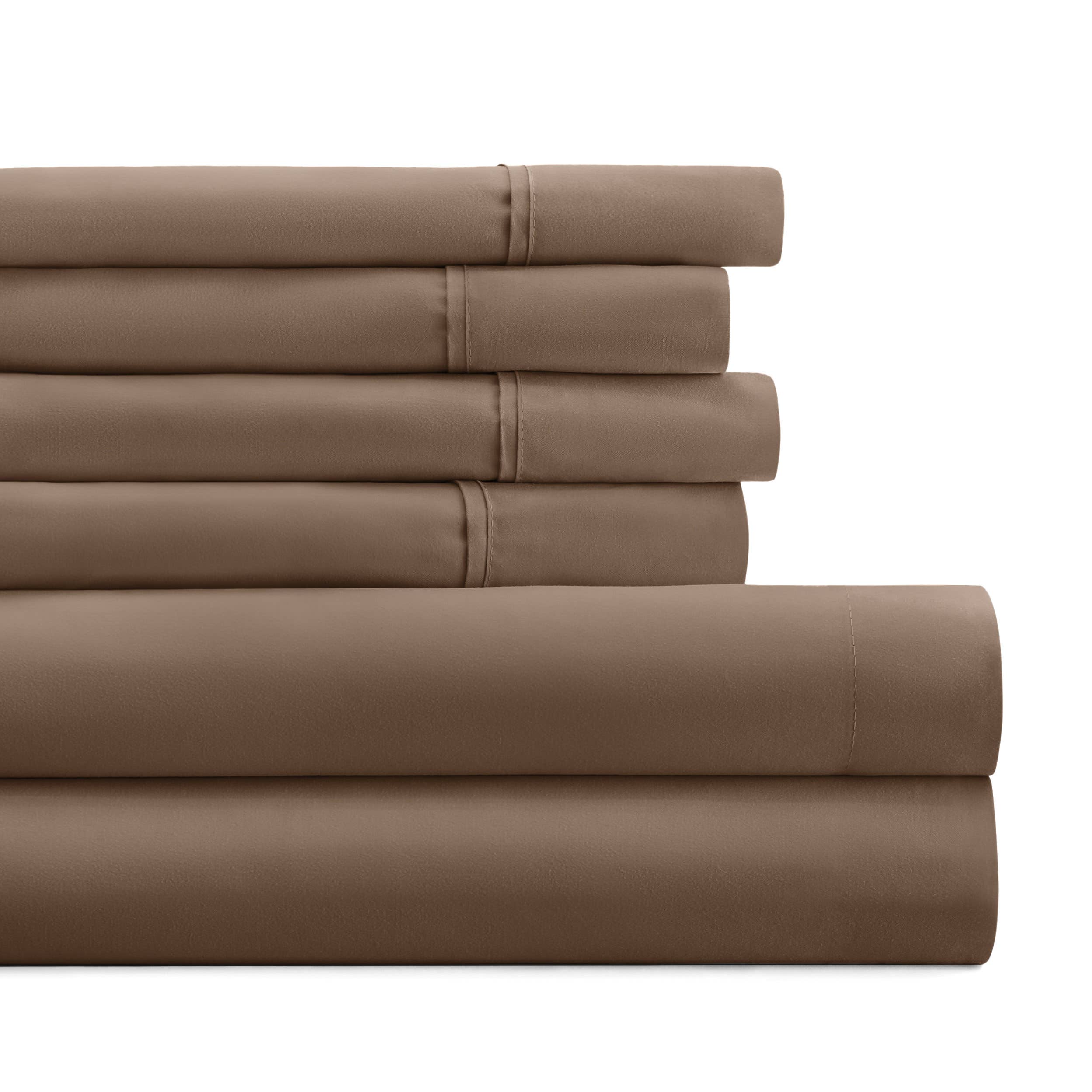 ienjoy Home - Wholesale Sheet Set - Home Collection Luxury Ultra Soft 6 Piece Bed Sheet Set45