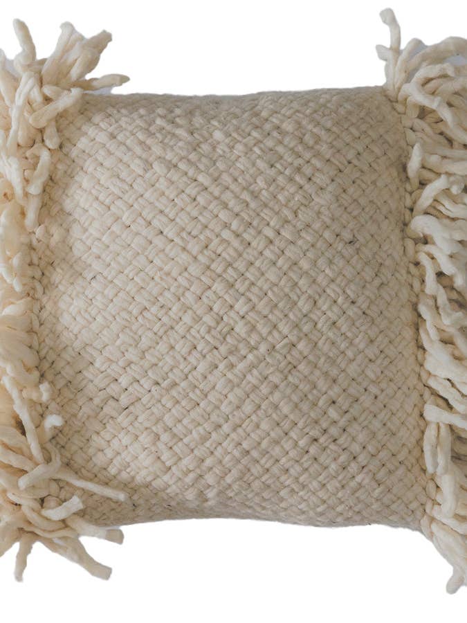 CUSHION / PILLOW COVERS ORIGINAL SQUARE THICK THREAD WITH FR for wholesale by The Andes Project