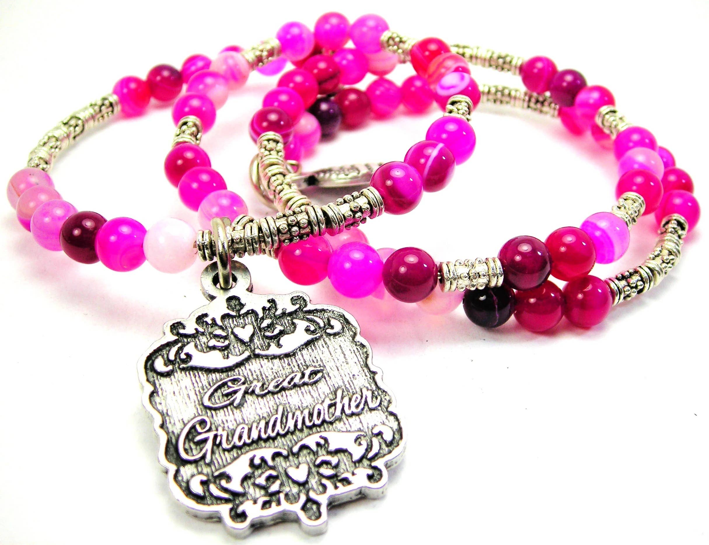 Chubby Chico Charms - Wholesale Charm/Dangle Bracelet - Great Grandmother Victorian Scroll Microcrystalline Bracelet0