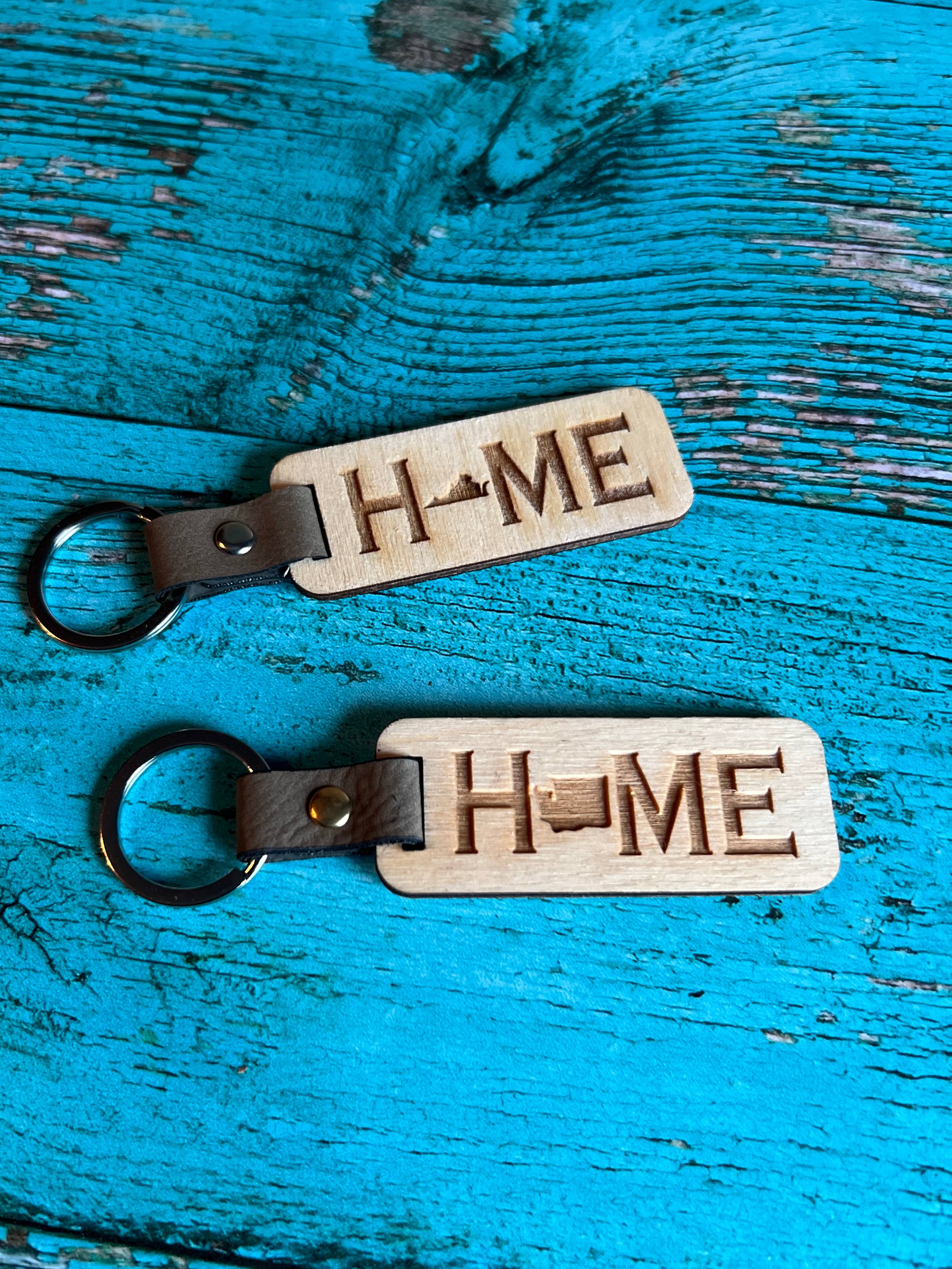 Chamness' Crafty Corner - Wholesale Keychain - Unisex - Keychain with Leather Strap 2