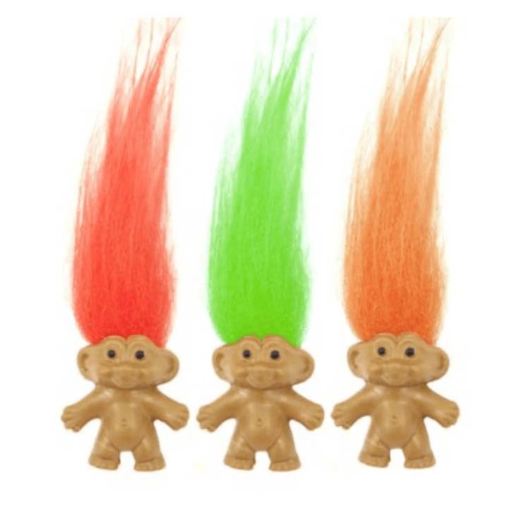 Troll with Hair for wholesale by Kids Party Craft