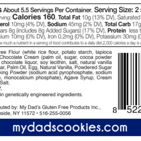 My Dad's Cookies - Venta al por mayor Galletas - Chocolata2