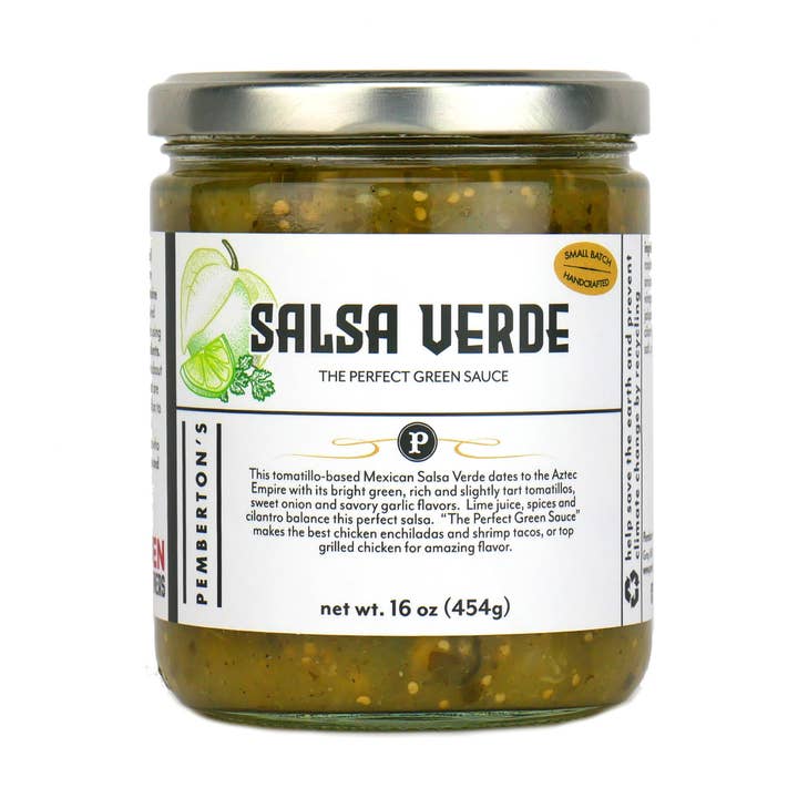 Pemberton's Gourmet Foods - Wholesale Salsa - Pemberton's Salsa Verde0