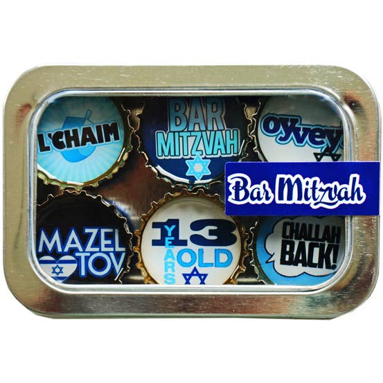 Magnets pour Bar Mitzvah - Cadeaux juifs pour la vente par Kate's Magnets