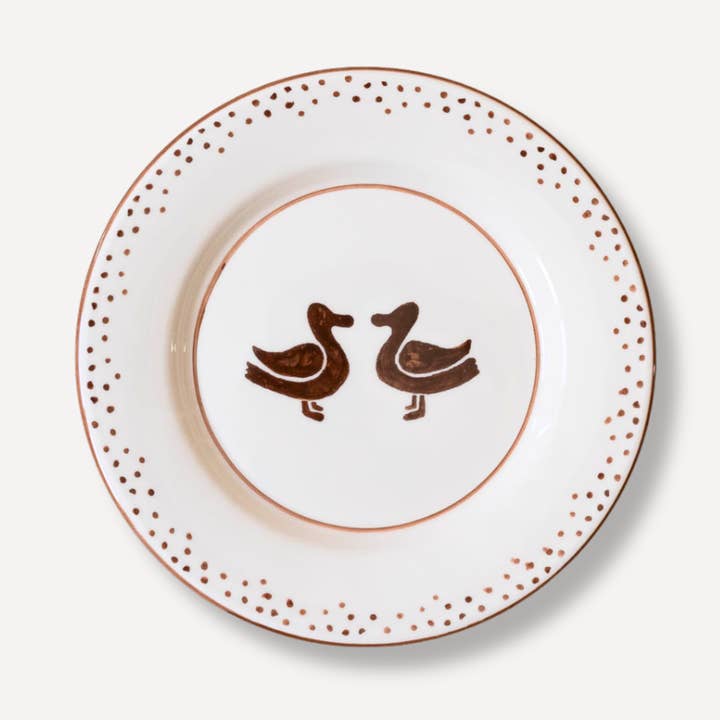 Patos Dessert Plate - WS and other Purchase Wholesale cialde valmontone. Free Returns & Net 60 Terms on Faire trending on Faire.