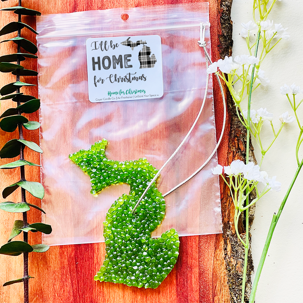 Coyer Candle Co. – wholesale Air freshener – Air Fresheners - I'll be home for Christmas "Your State"7