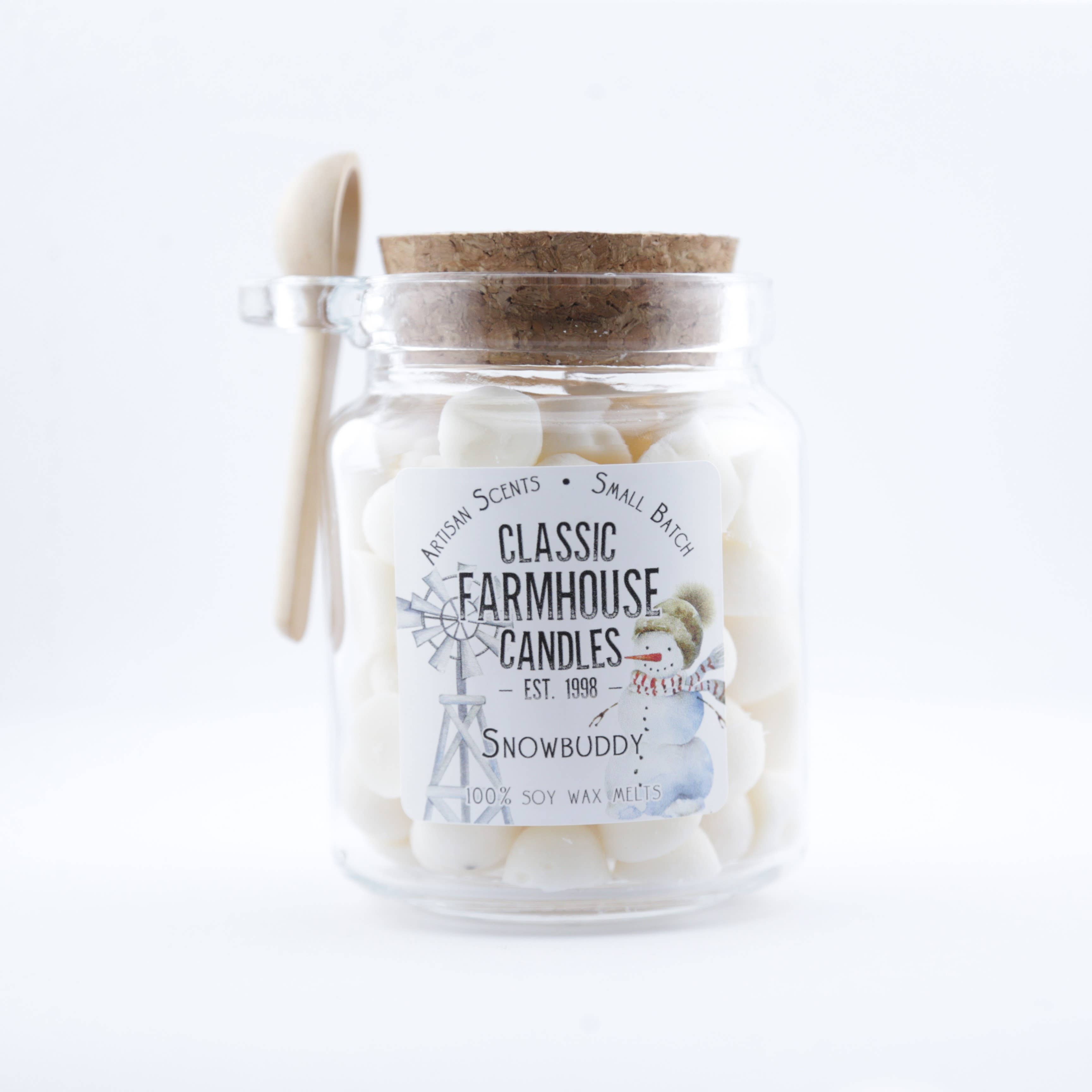Classic Farmhouse Candles - Vente Fondants - NOUVEAU ! Pot à fondre à la cire de soja - Snowbuddy