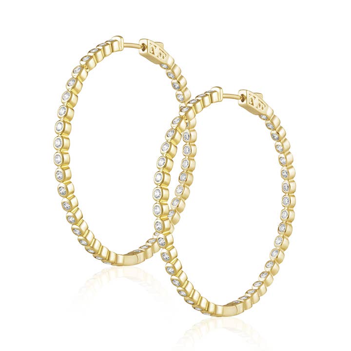 Eliza Hoop for wholesale by Sahira Jewelry Design