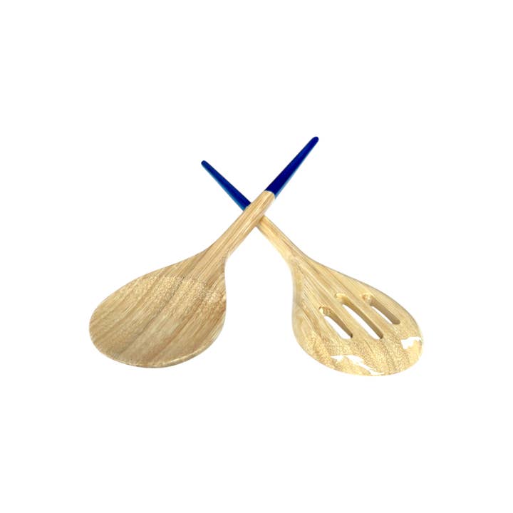 albert L. (punkt) Inc. - Wholesale Serving Utensil - Refined Bamboo Server Set1