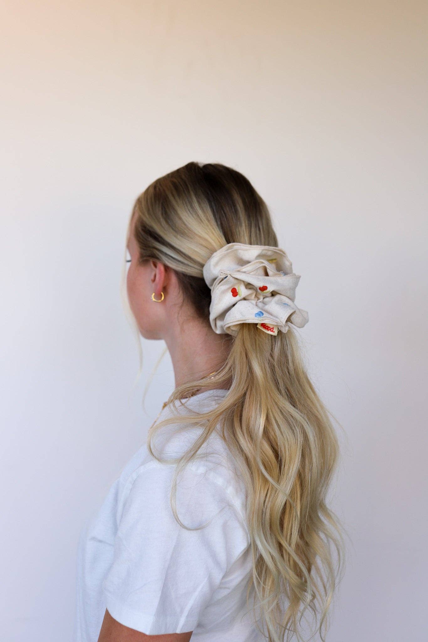 KAXI - Wholesale Scrunchie - Women's - CREAM FARMERS MARKET CORSET SCRUNCHIE4
