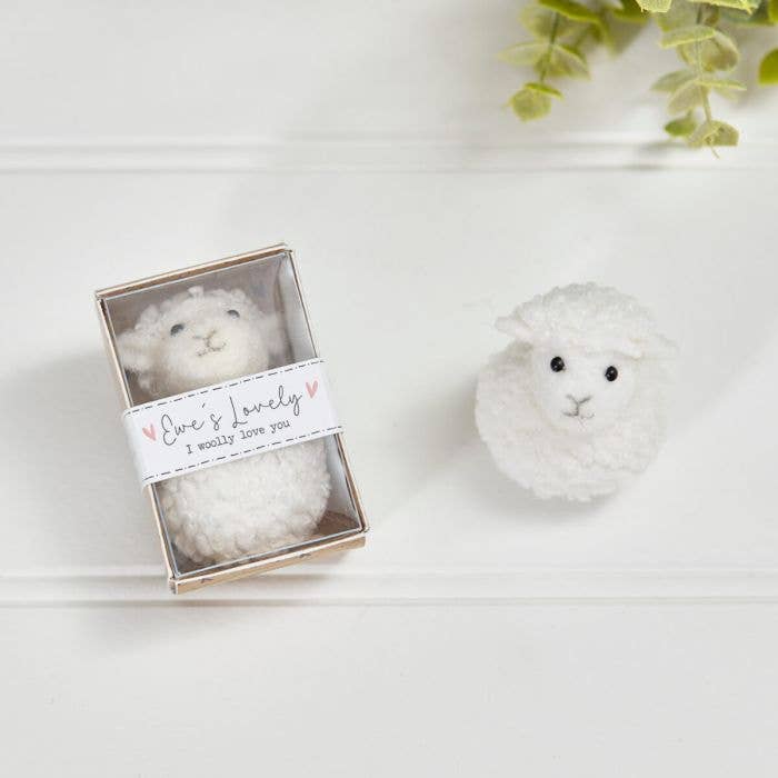 Langs - Wholesale Decorative Tabletop Object - Tiny World Sheep Boxed Keepsake0
