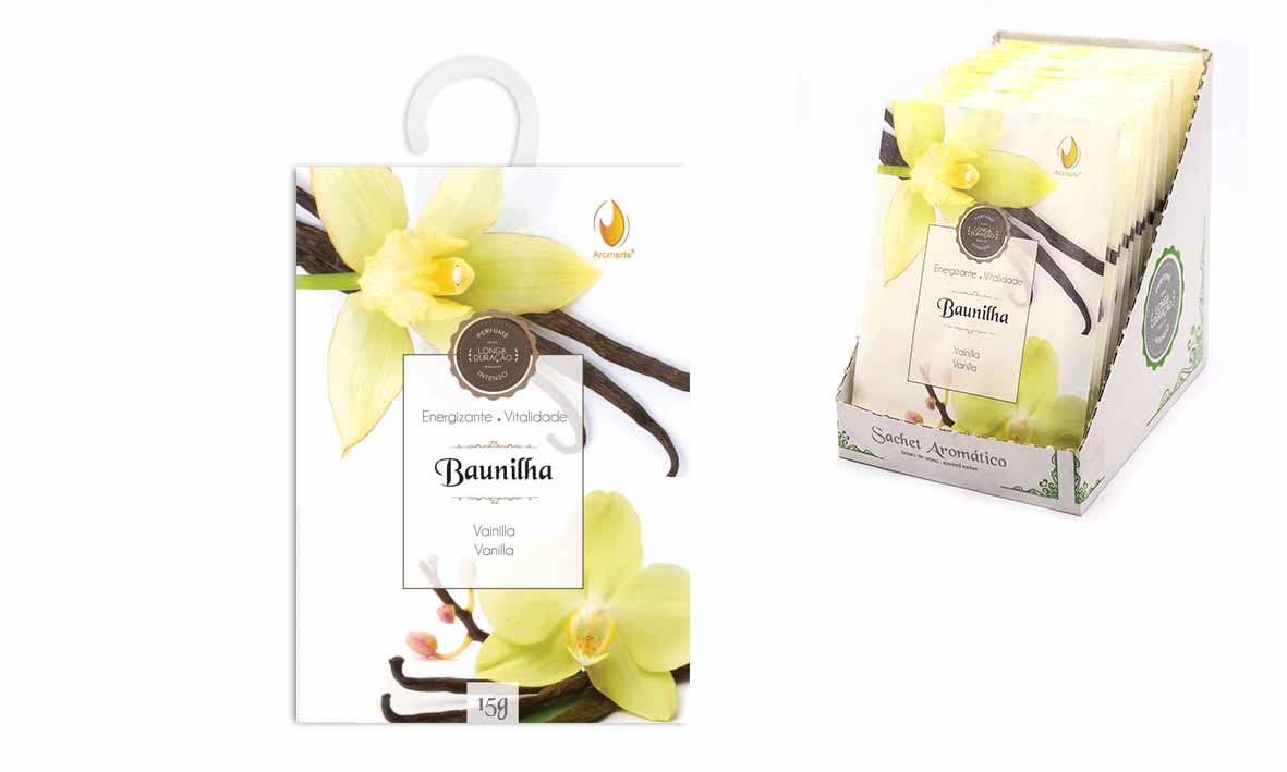 Esoterica Arte - Wholesale Sachet - Vanilla Sachet C/Cabide 15gr (16 units)0