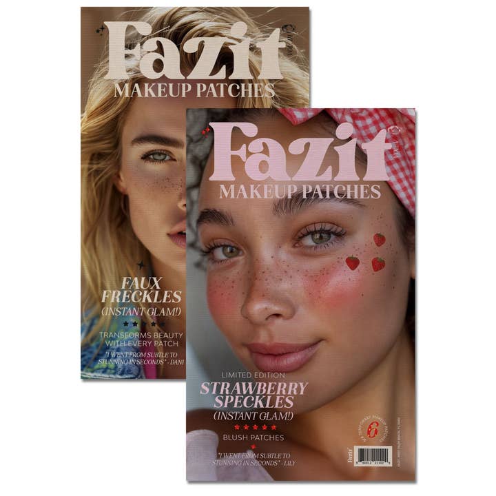 Fazit - Venta al por mayor Espráis/polvos fijadores de maquillaje - Parches de maquillaje de verano Faux + Strawberry Speckles