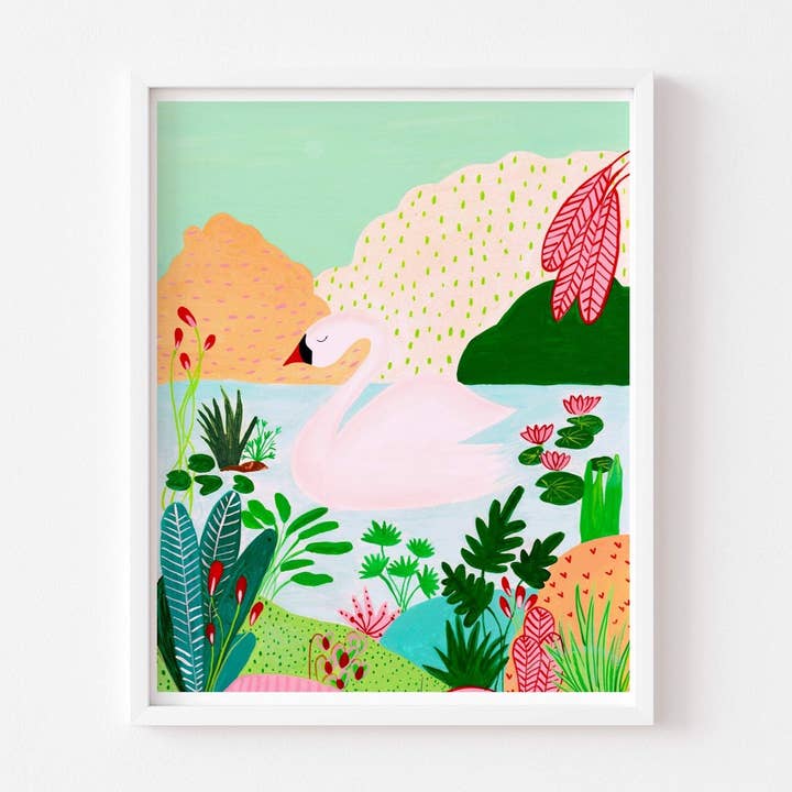 White Swan's Haven for wholesale by Nabeela Rumi