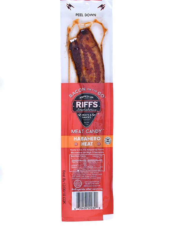 Riffs Bacon on the Go - Habanero Heat for wholesale by Riffs Smokehouse