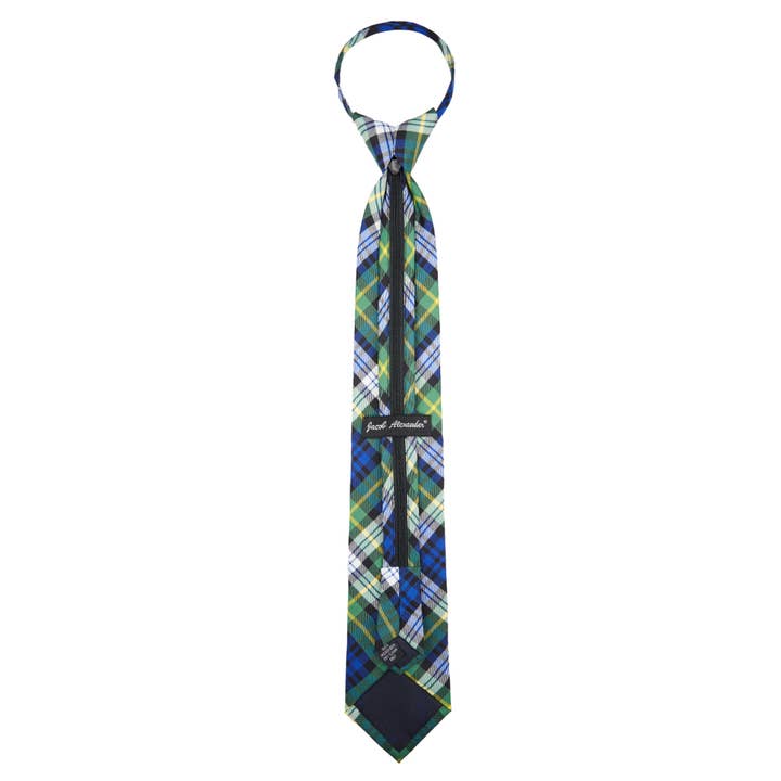 Jacob Alexander – wholesale Necktie – Men’s – Men's Woven Royal Tartans Plaid Tie20
