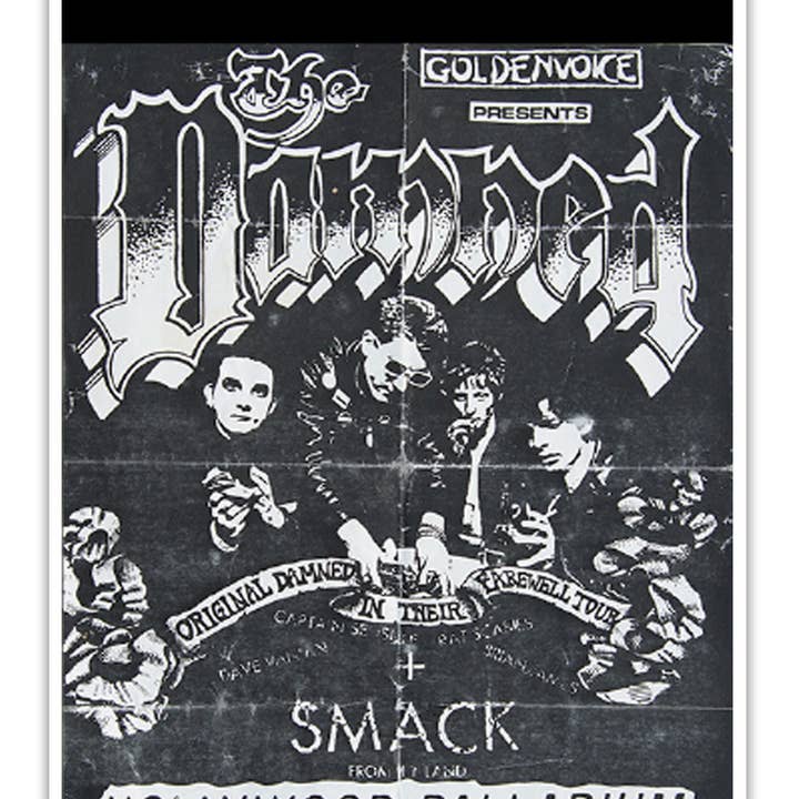Black Market Art - Wholesale Poster - Damned - Concert Poster Art Print