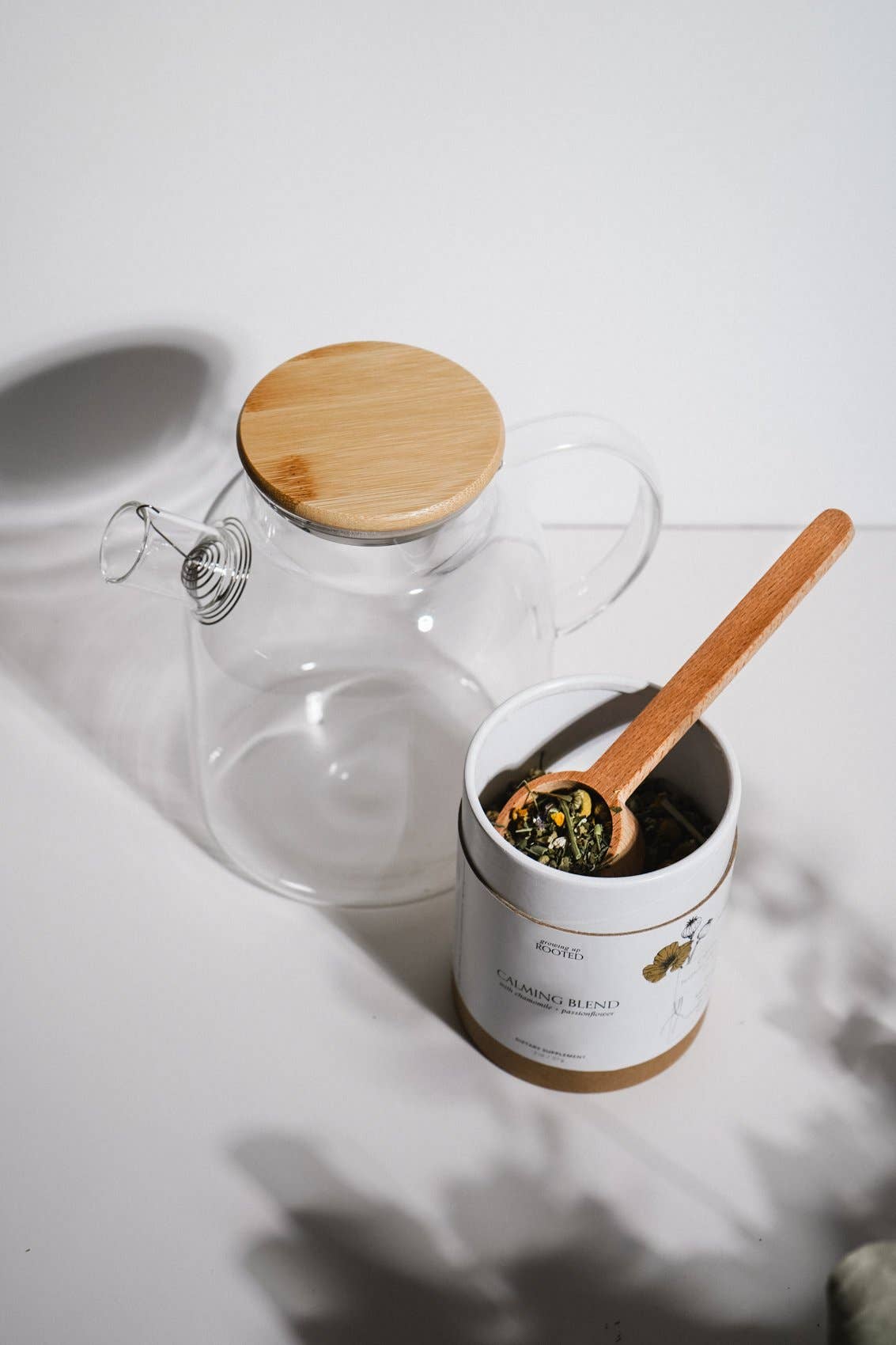 Growing Up Rooted - Wholesale Tea Pot - Heat-Resistant 60-ounce Glass Teapot2