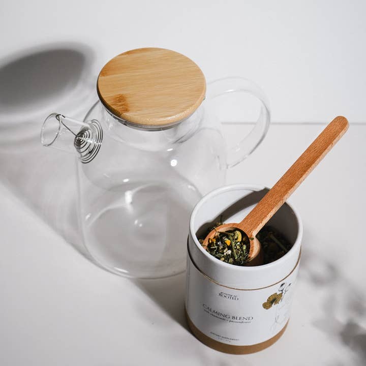 Growing Up Rooted - Wholesale Tea Pot - Heat-Resistant 60-ounce Glass Teapot2