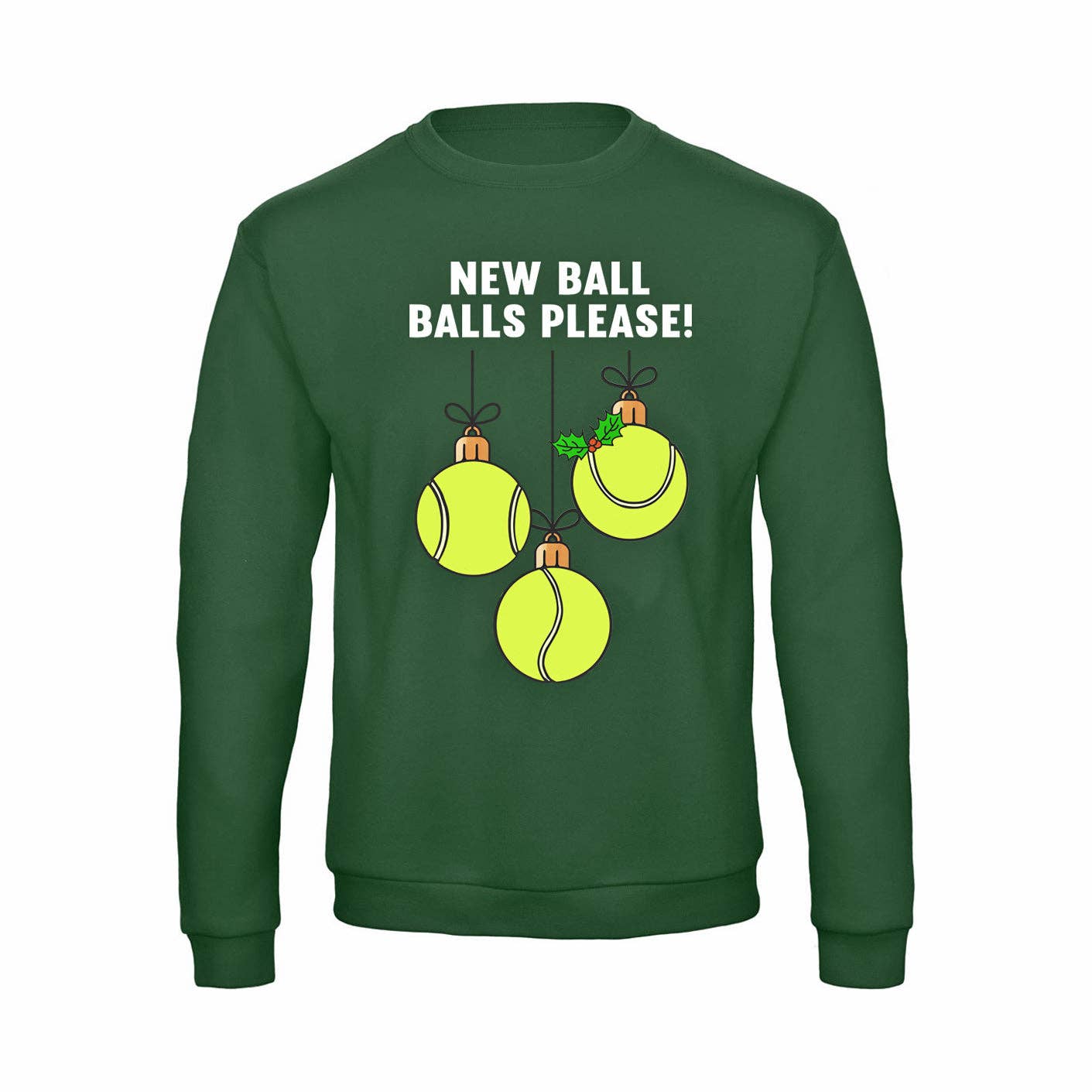 Of Life & Lemons - Wholesale Graphic Sweatshirt - Unisex - Funny Tennis Christmas Jumper1