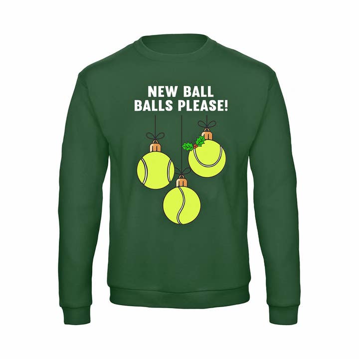 Of Life & Lemons - Wholesale Graphic Sweatshirt - Unisex - Funny Tennis Christmas Jumper1