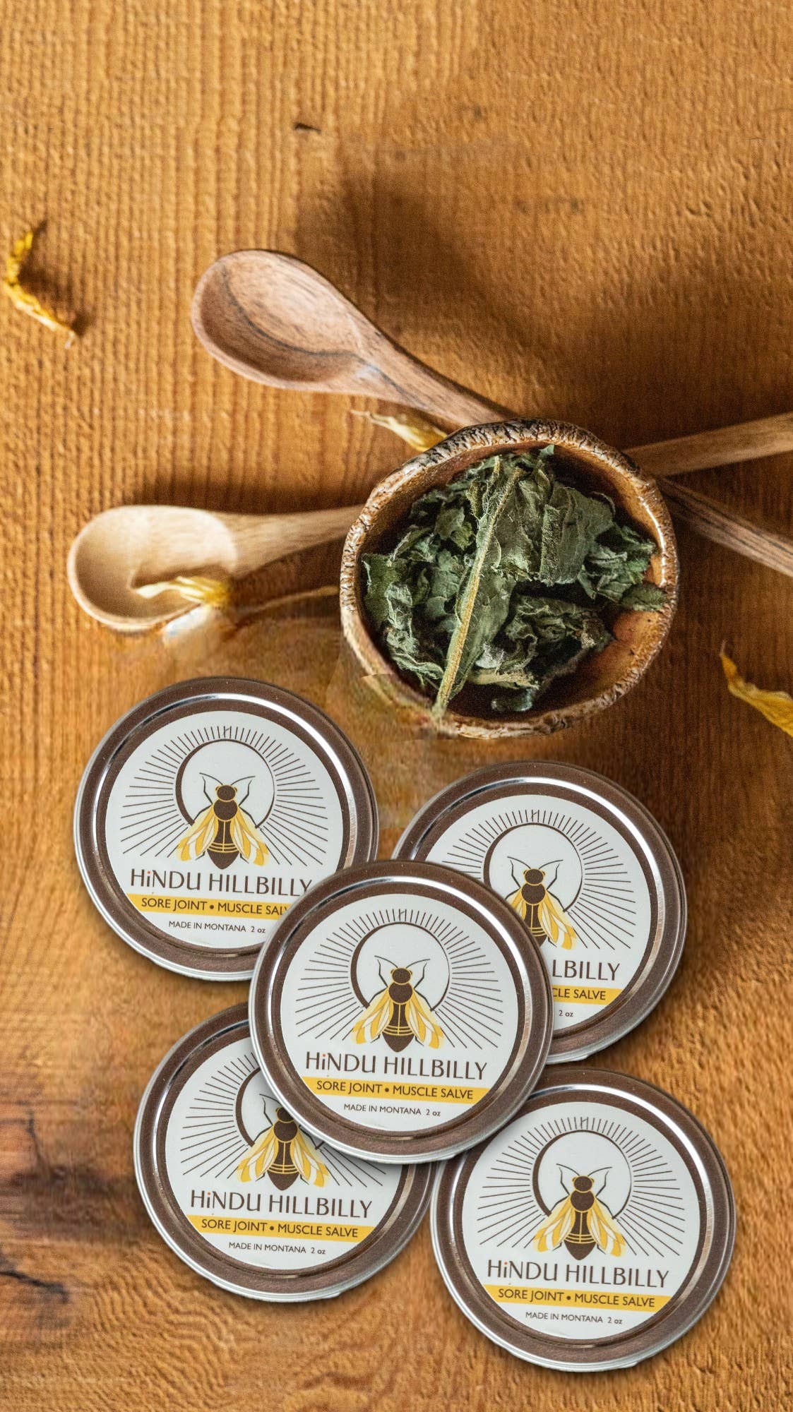 Hindu Hillbilly Honey - Wholesale Healing Salve/Balm/Cream - Sore Muscle Salve 1