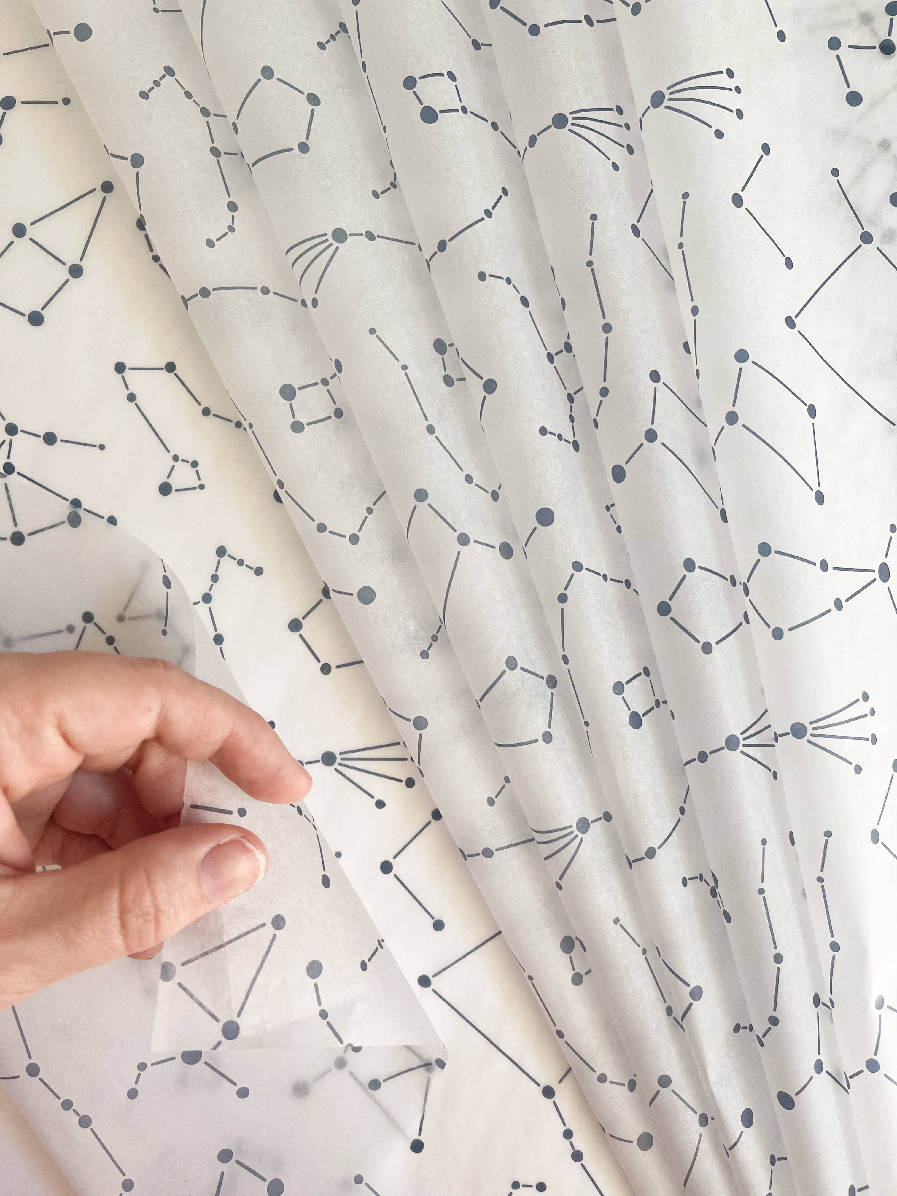 Sablewood Paper Company - Wholesale Tissue Paper - Constellations Tissue Paper – Pack of 63