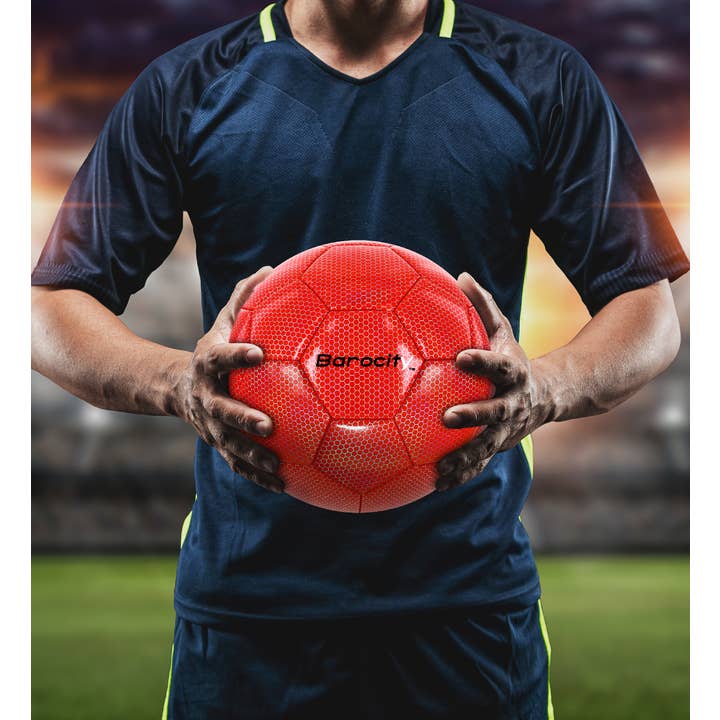 Cota Global - Wholesale Sports ball - Soccer Ball - Red Modern Pattern - Size 43