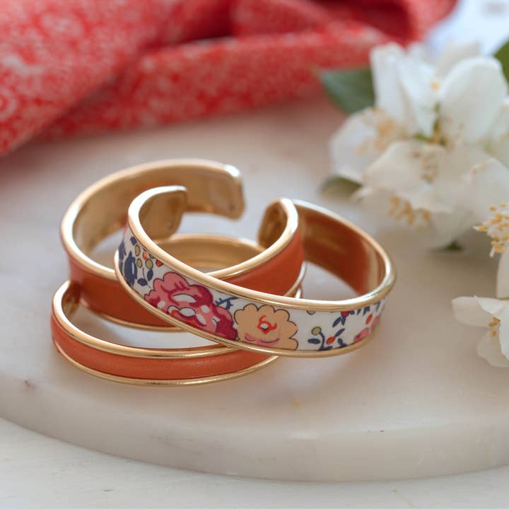 “Hibiscus” theme, medium Liberty rush for wholesale by Infiniment