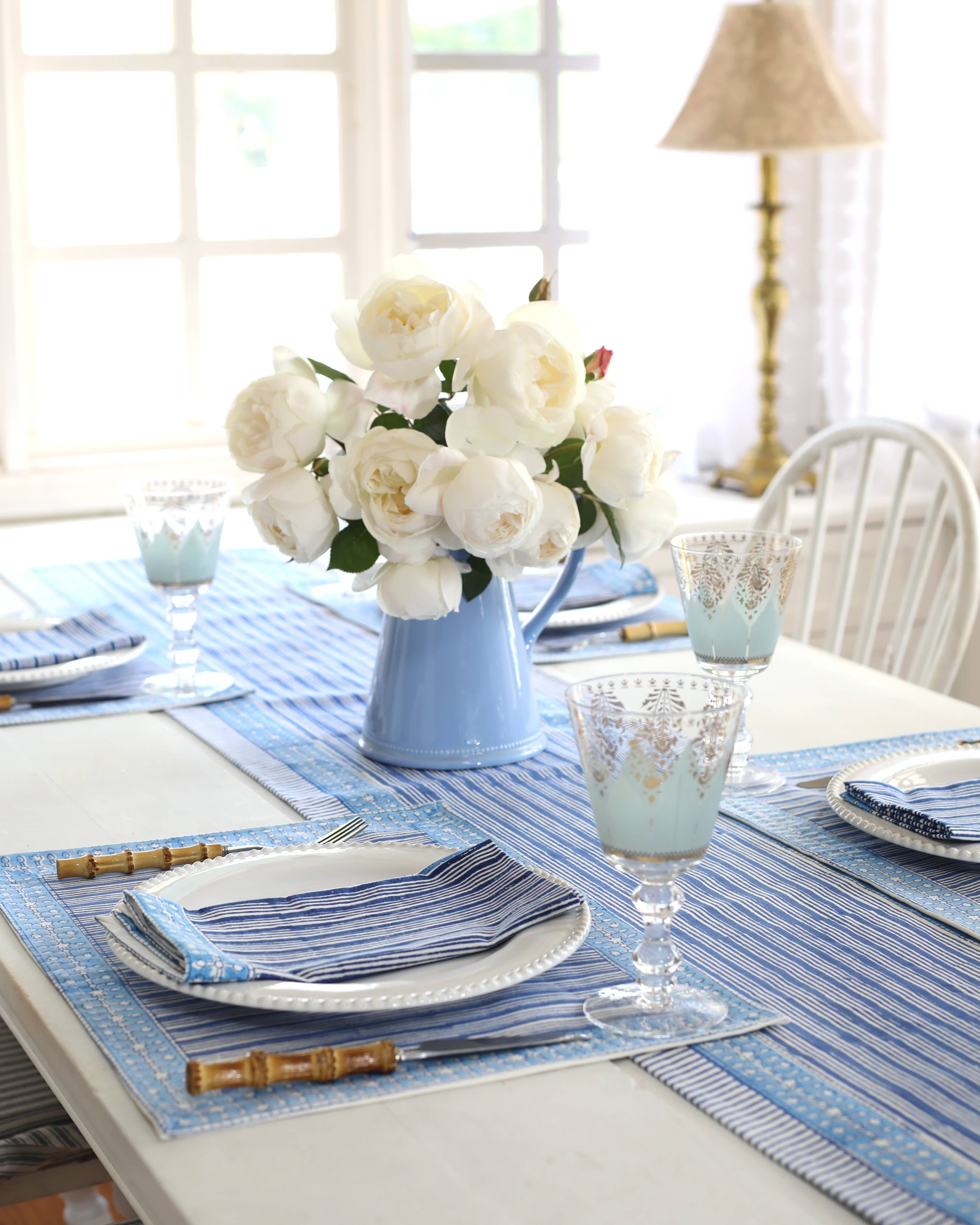 PACIFIC & ROSE TEXTILES - Wholesale Dinner & Cloth Napkin - Napkin Breton, Set of 4 1