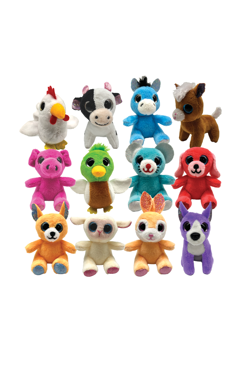 License 2 Play Toys - Wholesale Stuffed/Plush Toy - Kids & Baby - Surprise Surprize Mystery Plush Farm Animal in 17pc Display1