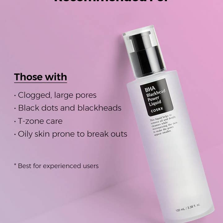 Best Beauty Group - Wholesale Facial Exfoliant/Scrub - COSRX BHA Blackhead Power Liquid Kbeauty Acne Treatment