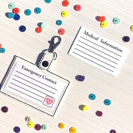 Medical Bag Tags, LLC – wholesale Purse/Bag Accessory - Kids – Wheat Allergy & Alert Gift Set, Fire Ant Allergy, Gift Set, Injection Pen, Allergy Holder, Medical Bag Tags, Bag Tags, Allergy Tags, Kidoosh