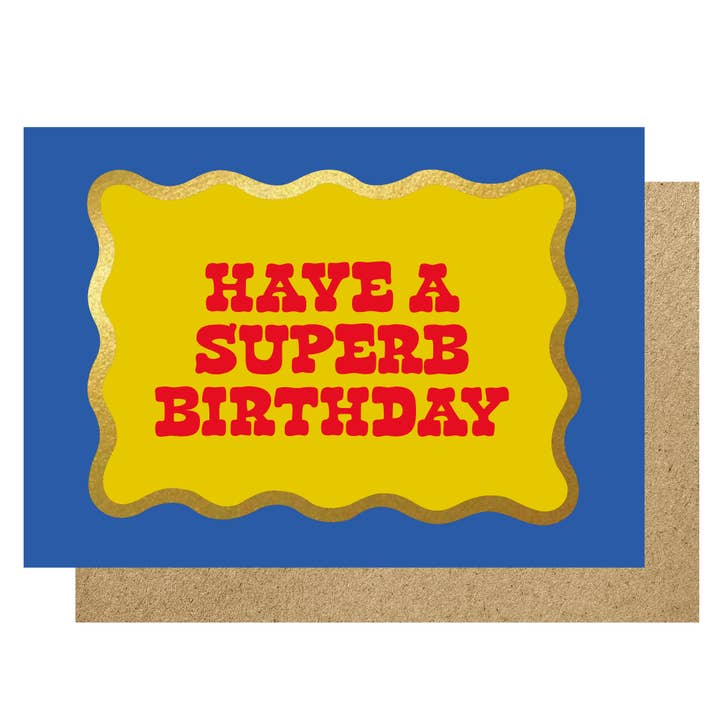 Have a superb day card for wholesale by Lucky Ink