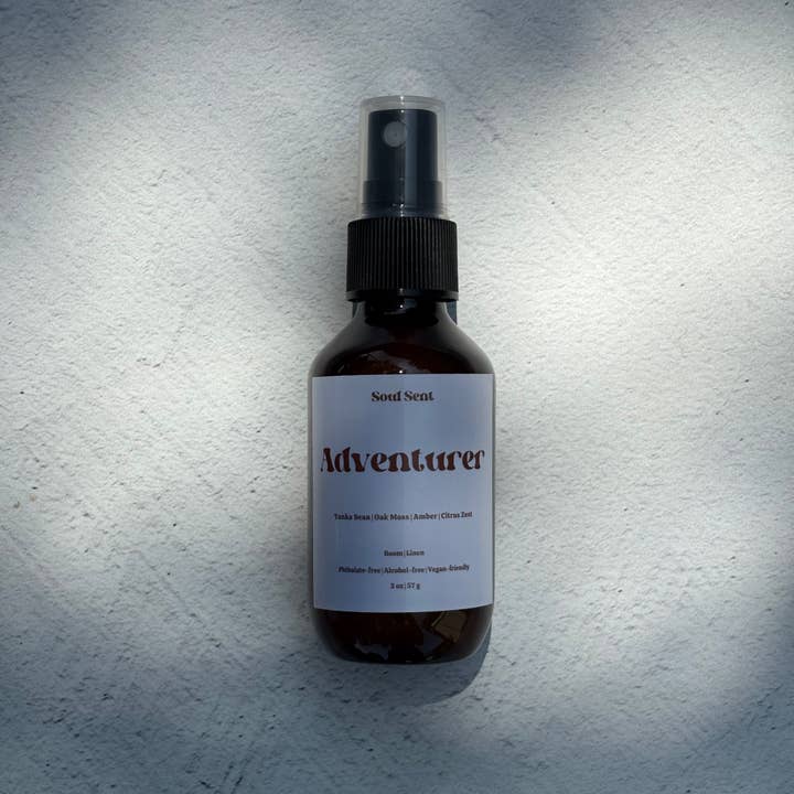 Soul Sent - Wholesale Room & Linen Spray - Adventurer Room Spray