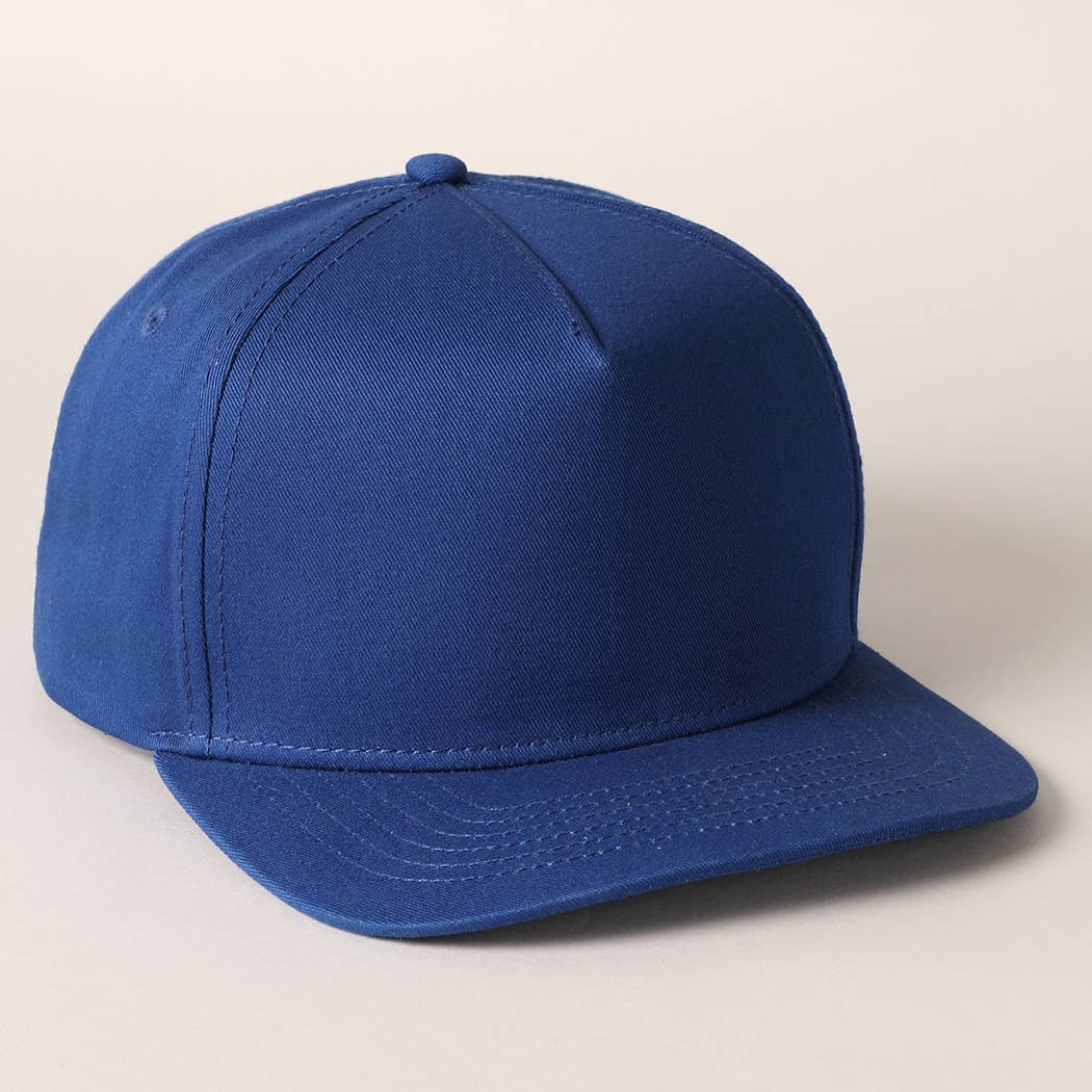 Fashion City - Wholesale Baseball Cap - Unisex - Solid Colored Cotton 5 Panel Baseball Cap38