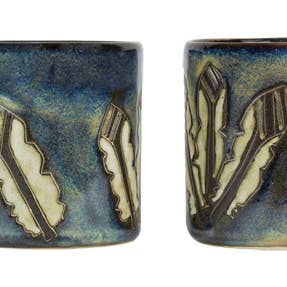 Mara Stoneware Feathers Mug and other Purchase Wholesale majestic. Free Returns & Net 60 Terms on Faire trending on Faire.