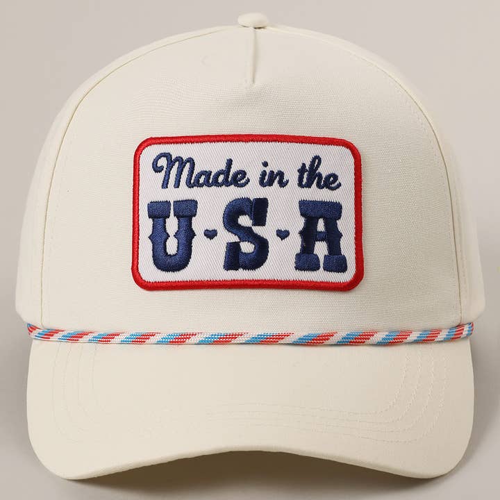 Fashion City - Wholesale Trucker Hat - Unisex - Made in the USA Embroidery Patch Trucker Hat