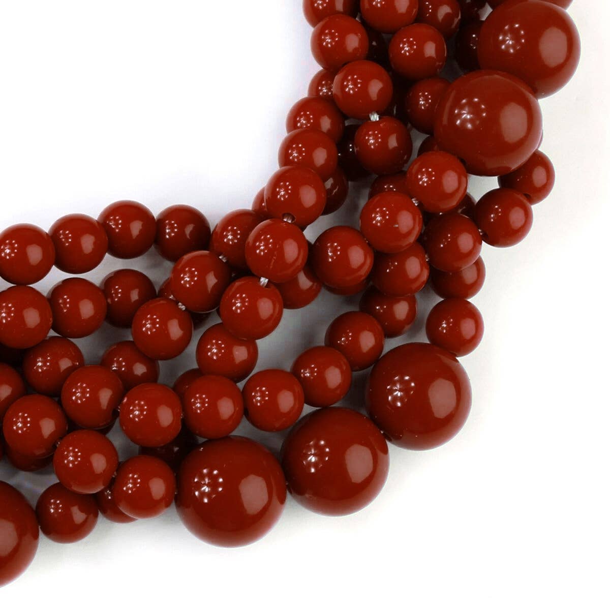 MYS Wholesale Inc - Vente Parures de bijoux - Ensemble collier ras-du-cou et boucles d'oreilles à bulles à plusieurs brins pour femmes14