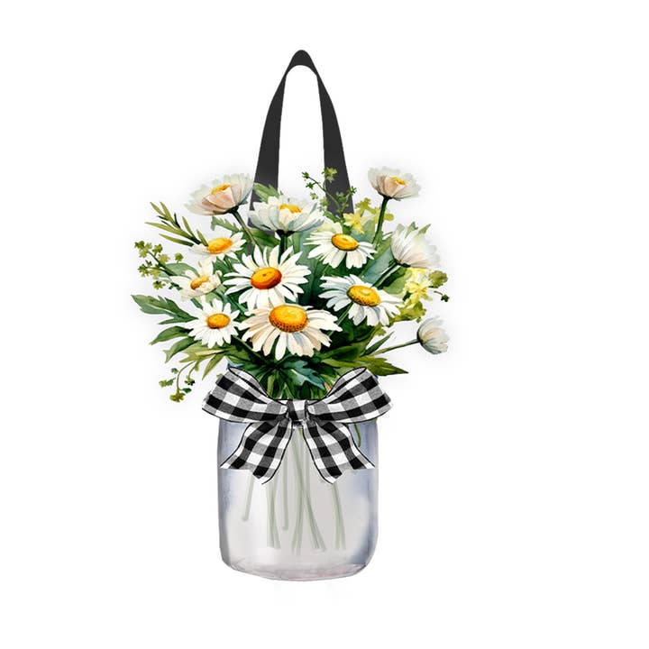 Farmhouse Jars Wood Door Hanger for wholesale by Briarwood Lane