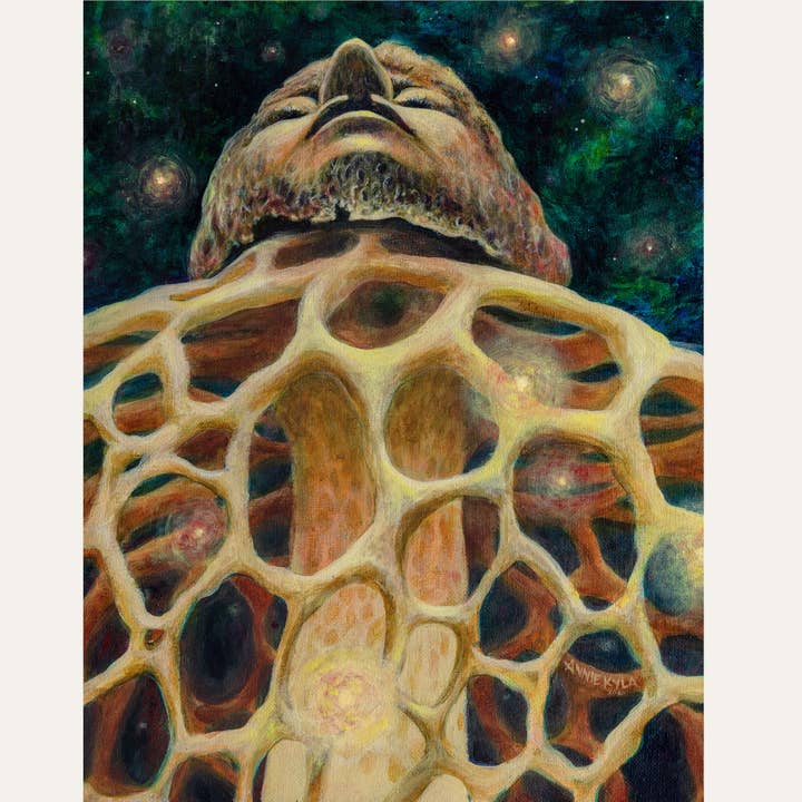 Tirage d'archives d'art champignon « Veil, Lifted » pour la vente par Annie Kyla Bennett Art