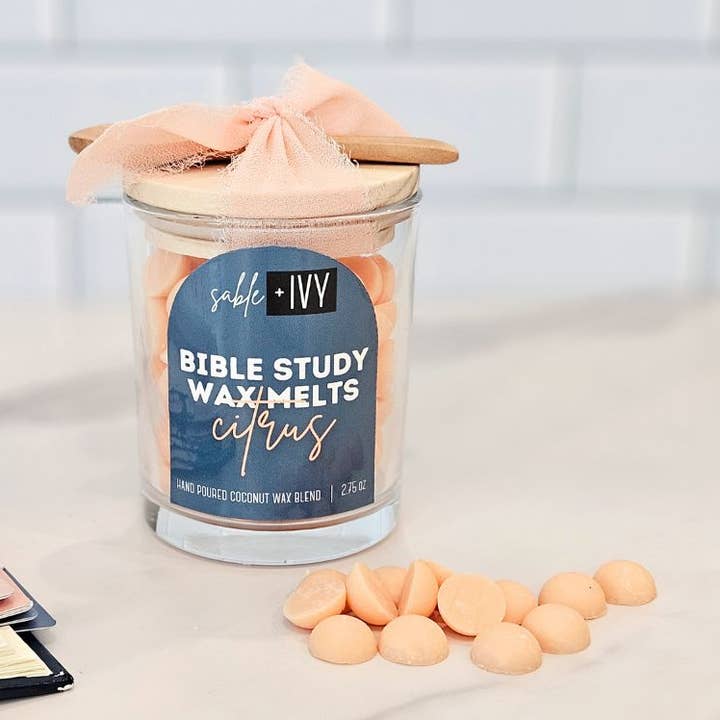 Citrus Bible Study Wax Melts for wholesale by Sable + Ivy