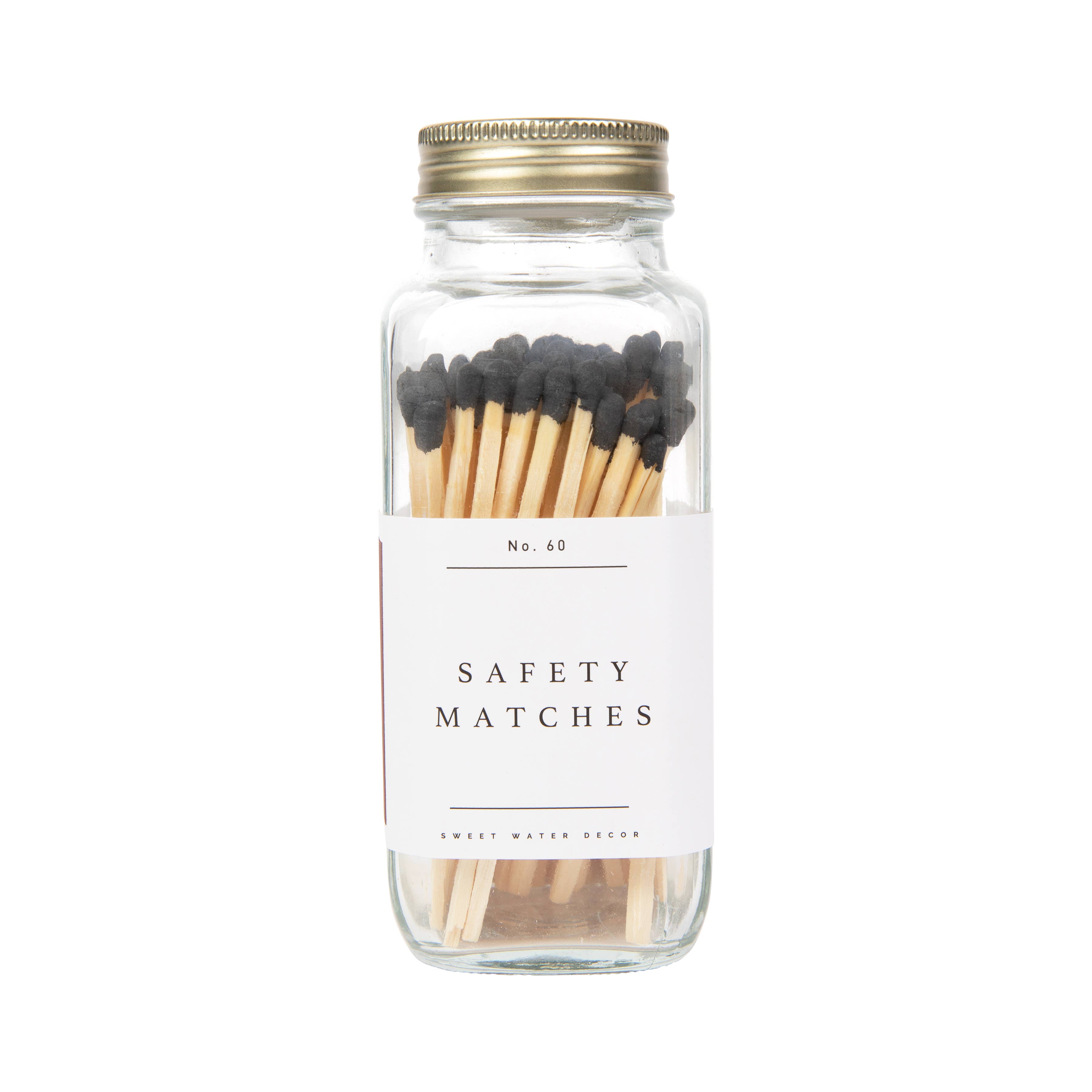 Sweet Water Decor - Wholesale Matches - Safety Matches, Black Tip - Home Decor & Gifts3