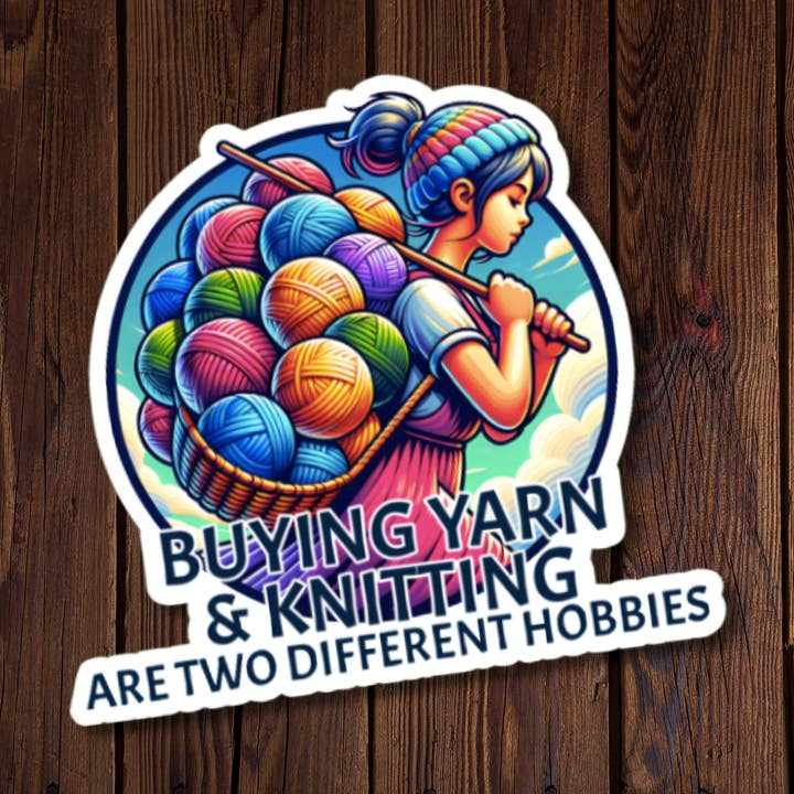 At købe garn og strikke er to forskellige hobbyer - kurv for engroshandel hos Roxanne Johnston Designs