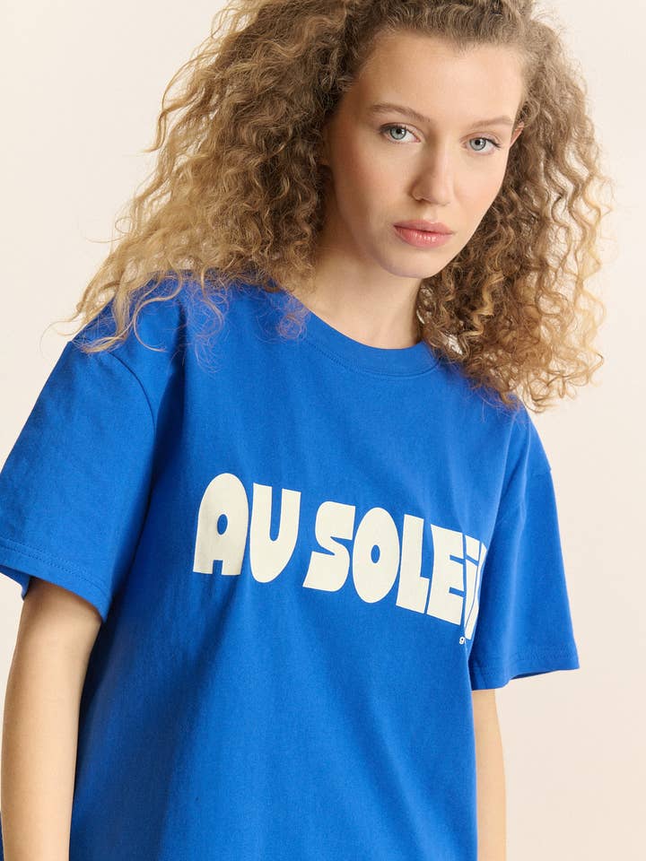 Printed T-shirt - IN THE SUN for wholesale by Garance Paris